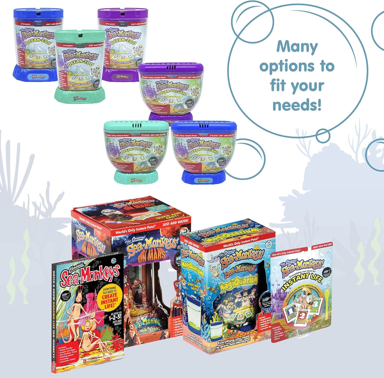 Sea-Monkeys? On Mars - World-s Only Instant Pets? - Ages 6+ (Pack of 1) - Image 7